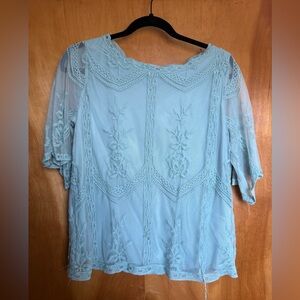 Mint green Daytrip blouse size M